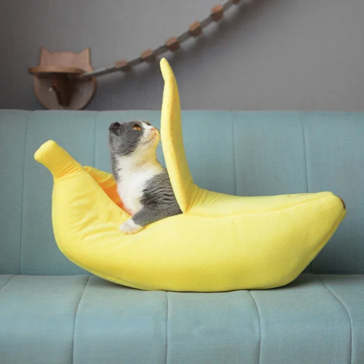 Cama Bananinha Para Gatos