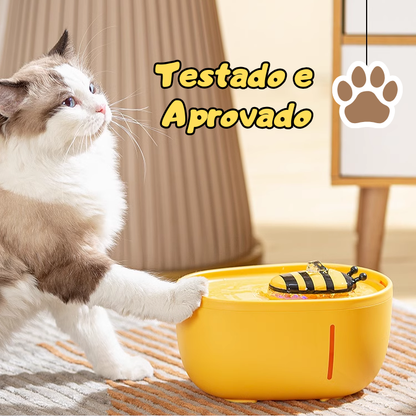 Fonte de Água Abelhinha para Gatos