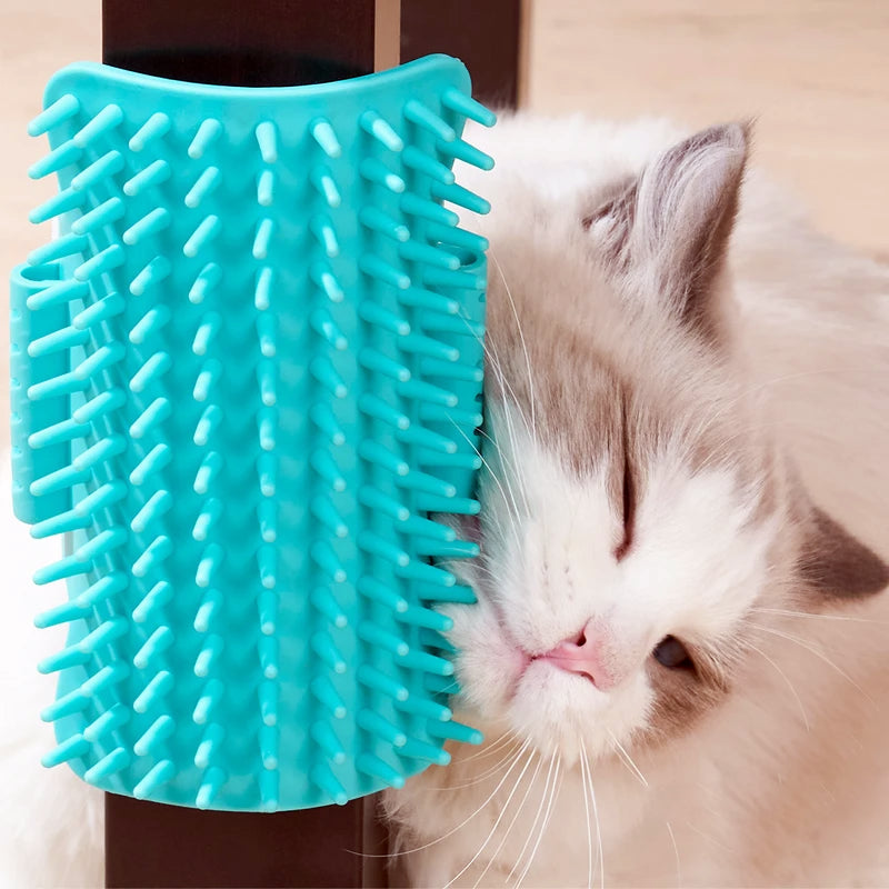Arranhador Para Gatos com Escova Integrada