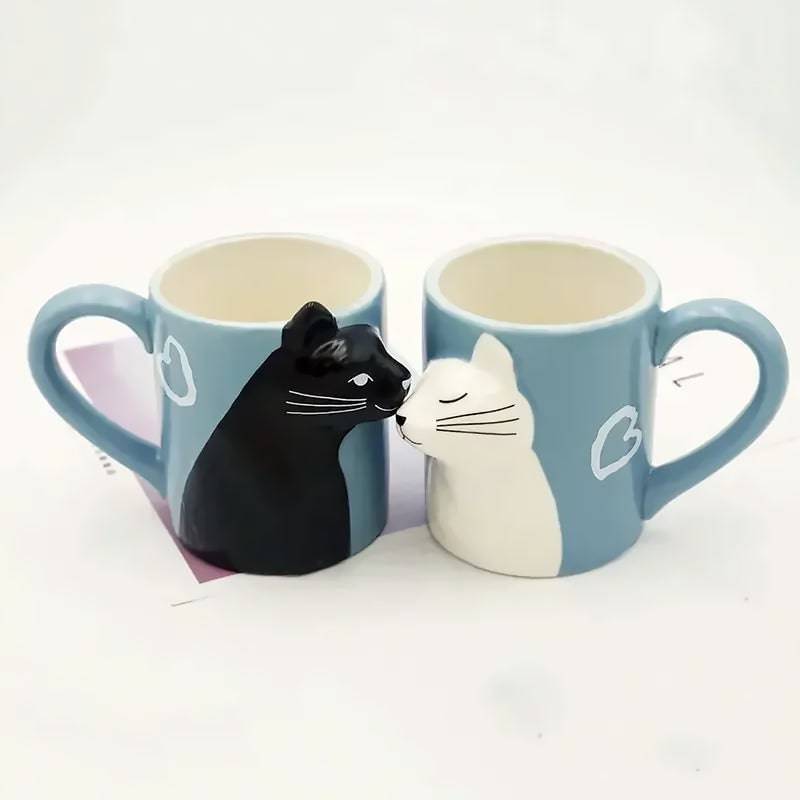 Conjunto de Canecas Personalizadas de Gatos para Casal Smart Pet Shop