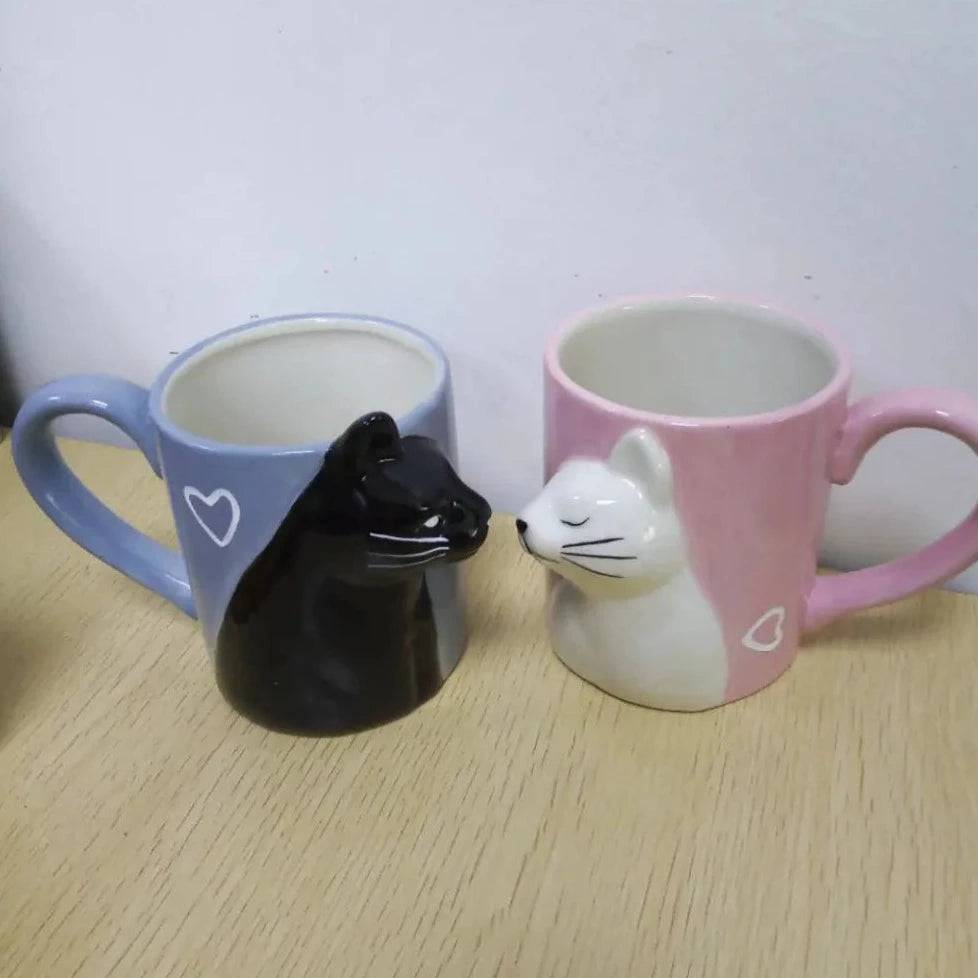 Conjunto de Canecas Personalizadas de Gatos para Casal Smart Pet Shop